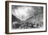 Farringdon Street-Thomas H Shepherd-Framed Art Print