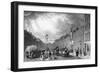 Farringdon Street-Thomas H Shepherd-Framed Art Print