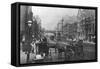 Farrington Street, London-null-Framed Stretched Canvas