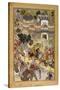 Farrukh Beg. Akbar's Triumphal Entry into Surat. Akbarnama-null-Stretched Canvas