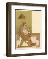 Farrukhsiyar Mughal Emperor of India Assassinated-null-Framed Art Print