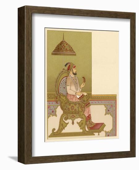 Farrukhsiyar Mughal Emperor of India Assassinated-null-Framed Art Print