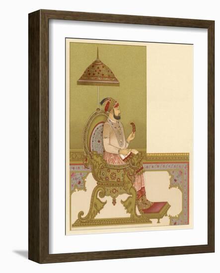 Farrukhsiyar Mughal Emperor of India Assassinated-null-Framed Art Print