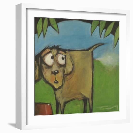 Farting Dog-Tim Nyberg-Framed Giclee Print