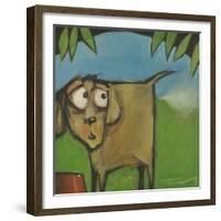 Farting Dog-Tim Nyberg-Framed Giclee Print