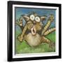 Farting Feline-Tim Nyberg-Framed Giclee Print