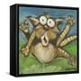 Farting Feline-Tim Nyberg-Framed Stretched Canvas