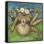 Farting Feline-Tim Nyberg-Framed Stretched Canvas