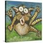 Farting Feline-Tim Nyberg-Stretched Canvas