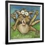 Farting Feline-Tim Nyberg-Framed Giclee Print