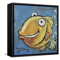 Farting Fish-Tim Nyberg-Framed Stretched Canvas