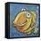 Farting Fish-Tim Nyberg-Framed Stretched Canvas