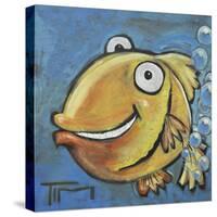 Farting Fish-Tim Nyberg-Stretched Canvas