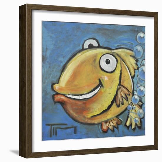 Farting Fish-Tim Nyberg-Framed Giclee Print