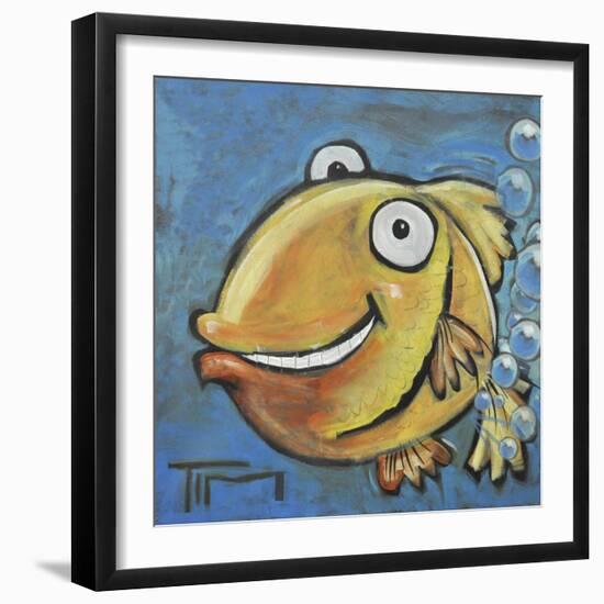 Farting Fish-Tim Nyberg-Framed Giclee Print