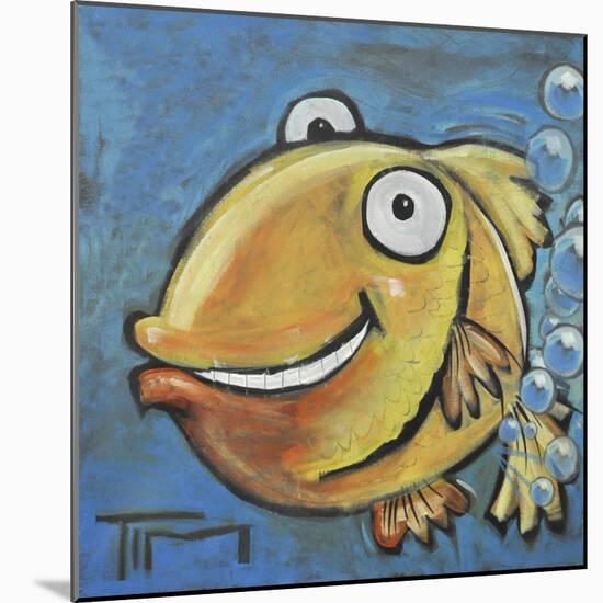 Farting Fish-Tim Nyberg-Mounted Giclee Print