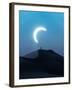 Fascinating view of the solar eclipse-Ahmed Aldaie-Framed Photographic Print