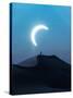 Fascinating view of the solar eclipse-Ahmed Aldaie-Stretched Canvas