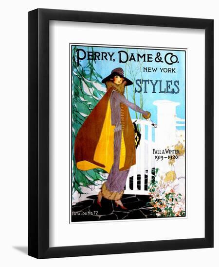 Fashion 038-Vintage Lavoie-Framed Premium Giclee Print