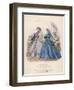 Fashion and Dog 1865-Jules David-Framed Art Print