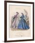 Fashion and Dog 1865-Jules David-Framed Art Print