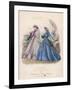 Fashion and Dog 1865-Jules David-Framed Art Print