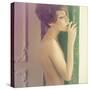 Fashion Art Photo of Young Sensual Lady in Classical Interior-George Mayer-Stretched Canvas