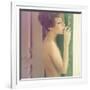 Fashion Art Photo of Young Sensual Lady in Classical Interior-George Mayer-Framed Photographic Print