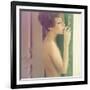 Fashion Art Photo of Young Sensual Lady in Classical Interior-George Mayer-Framed Photographic Print