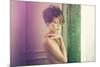 Fashion Art Photo of Young Sensual Lady in Classical Interior-George Mayer-Mounted Photographic Print