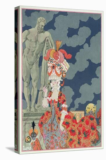 Fashion at its Highest, 1927-Georges Barbier-Stretched Canvas