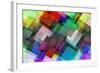 Fashion Background With Trendy Or Modern Abstract-kentoh-Framed Art Print