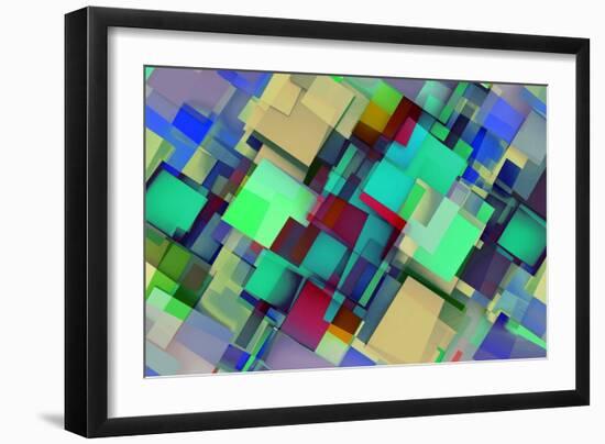 Fashion Background With Trendy Or Modern Abstract-kentoh-Framed Premium Giclee Print