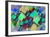 Fashion Background With Trendy Or Modern Abstract-kentoh-Framed Art Print