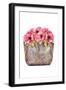 Fashion Bag with Peonies-Amanda Greenwood-Framed Art Print