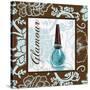 Fashion Blue Glamour-Gregory Gorham-Stretched Canvas