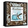 Fashion Blue Radiance-Gregory Gorham-Framed Stretched Canvas