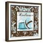 Fashion Blue Radiance-Gregory Gorham-Framed Premium Giclee Print