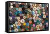 Fashion Buttons-mpalis-Framed Stretched Canvas