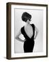 Fashion by Chloe : "Mirage" Black Cocktail Dress August 7, 1963-null-Framed Photo