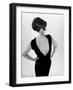 Fashion by Chloe : "Mirage" Black Cocktail Dress August 7, 1963-null-Framed Photo