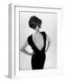 Fashion by Chloe : "Mirage" Black Cocktail Dress August 7, 1963-null-Framed Photo
