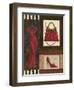 Fashion Collage I-Sophie Devereux-Framed Art Print