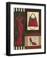 Fashion Collage I-Sophie Devereux-Framed Art Print