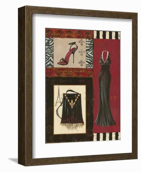 Fashion Collage II-Sophie Devereux-Framed Art Print