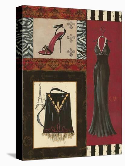 Fashion Collage II-Sophie Devereux-Stretched Canvas