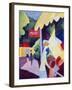 Fashion Display, 1913-Auguste Macke-Framed Giclee Print