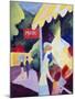 Fashion Display, 1913-Auguste Macke-Mounted Giclee Print