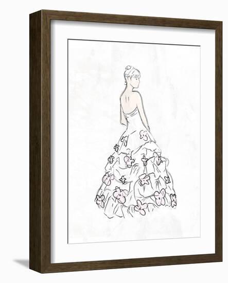 Fashion Dress-OnRei-Framed Art Print