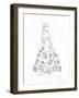 Fashion Dress-OnRei-Framed Art Print